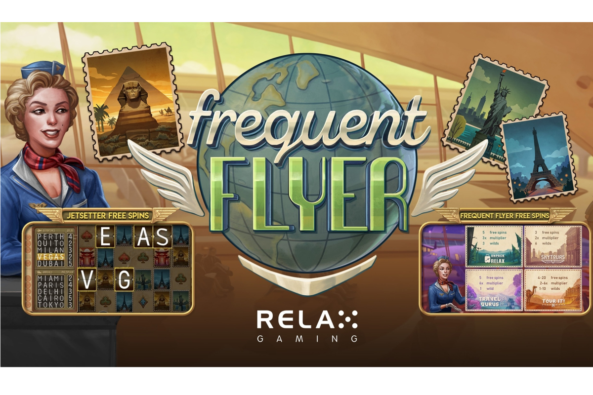 Relax Gaming offers a passport to slot paradise in Frequent Flyer