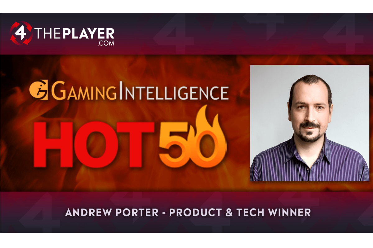 4ThePlayer.com’s Andrew Porter named in Gaming Intelligence Hot 50!