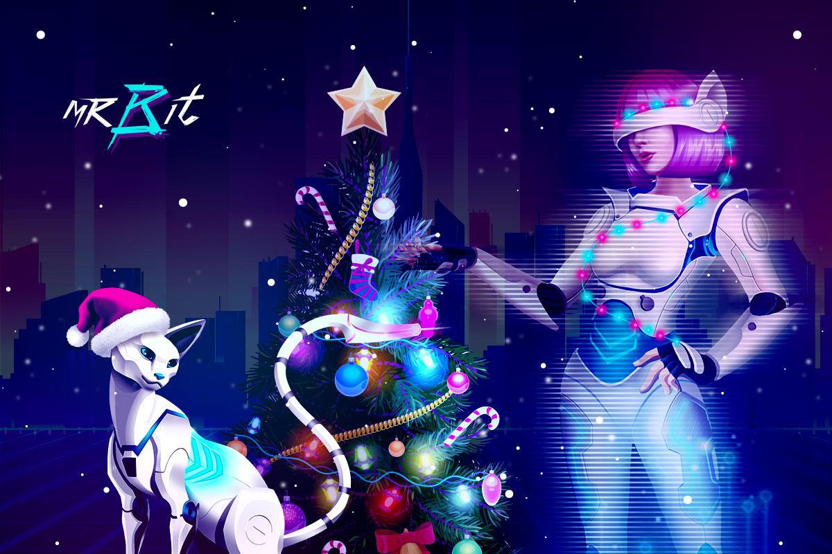 Fancy a Cyber-Christmas? It’s a thing at Mr Bit Casino!