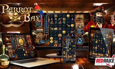 The world's most feared pirate is taking over Parrot Bay, the new video slot from Red Rake Gaming