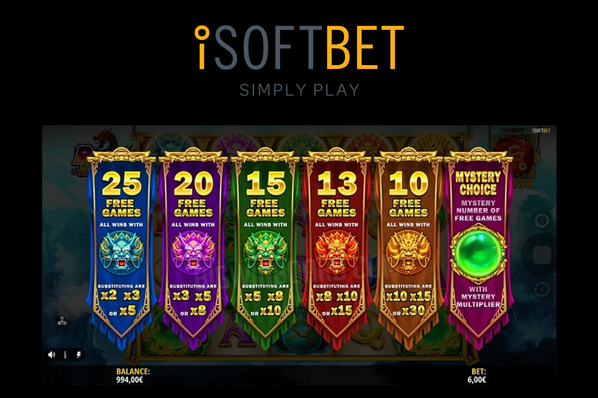 iSoftBet roars into New Year with Raging Dragons