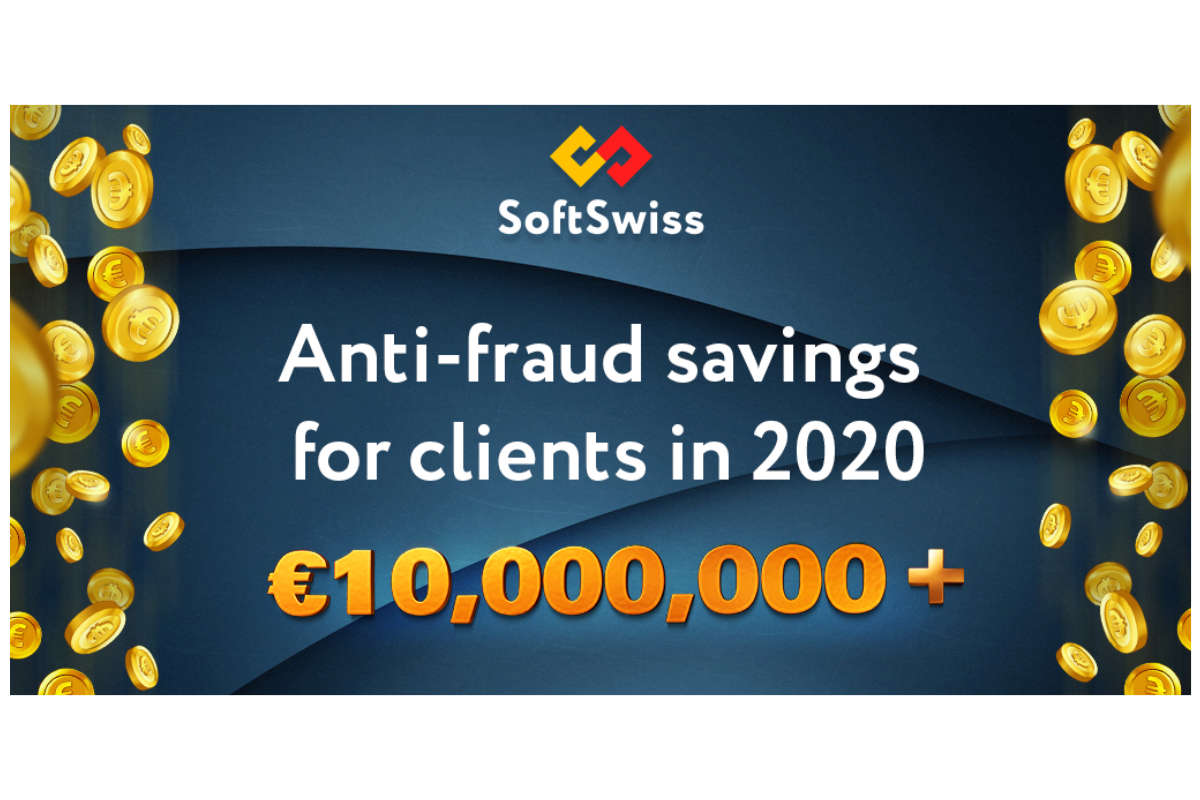 SoftSwiss saves its clients over 10 million euro in 2020 via its Anti-Fraud Service