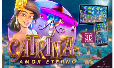 Triple Cherry new Video Slot release: Catrina, Amor Eterno