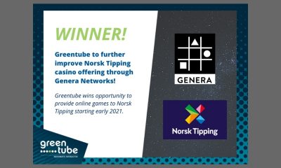 Norsk Tipping improves its casino offering with Genera Networks and Greentube