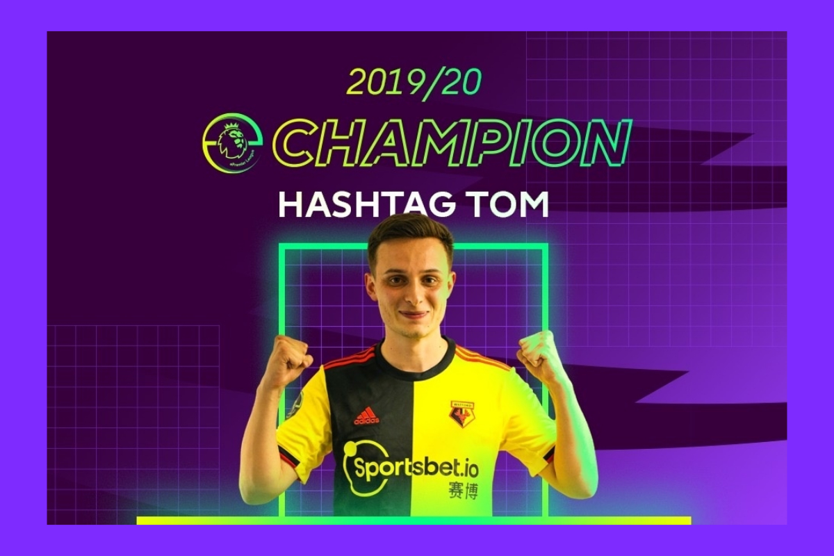 Hashtag Tom on being crowned 2019/20 ePL champion…