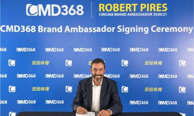 CMD368 APPOINTS ROBERT PIRES AS BRAND AMBASSADOR