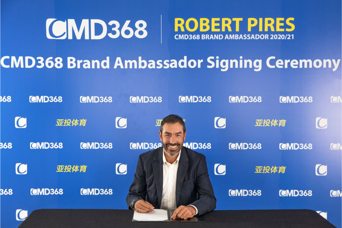 CMD368 APPOINTS ROBERT PIRES AS BRAND AMBASSADOR