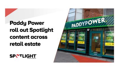 Paddy Power roll out Spotlight content across retail estate