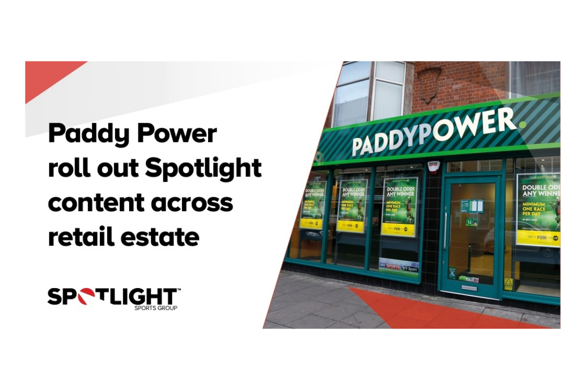 Paddy Power roll out Spotlight content across retail estate