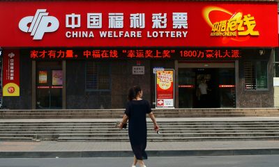 Chinese Lottery Sales Fall 20.8% in 2020