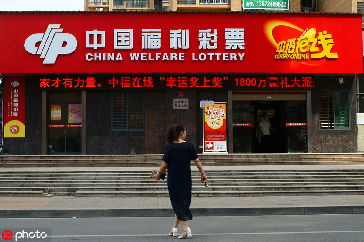 Chinese Lottery Sales Fall 20.8% in 2020