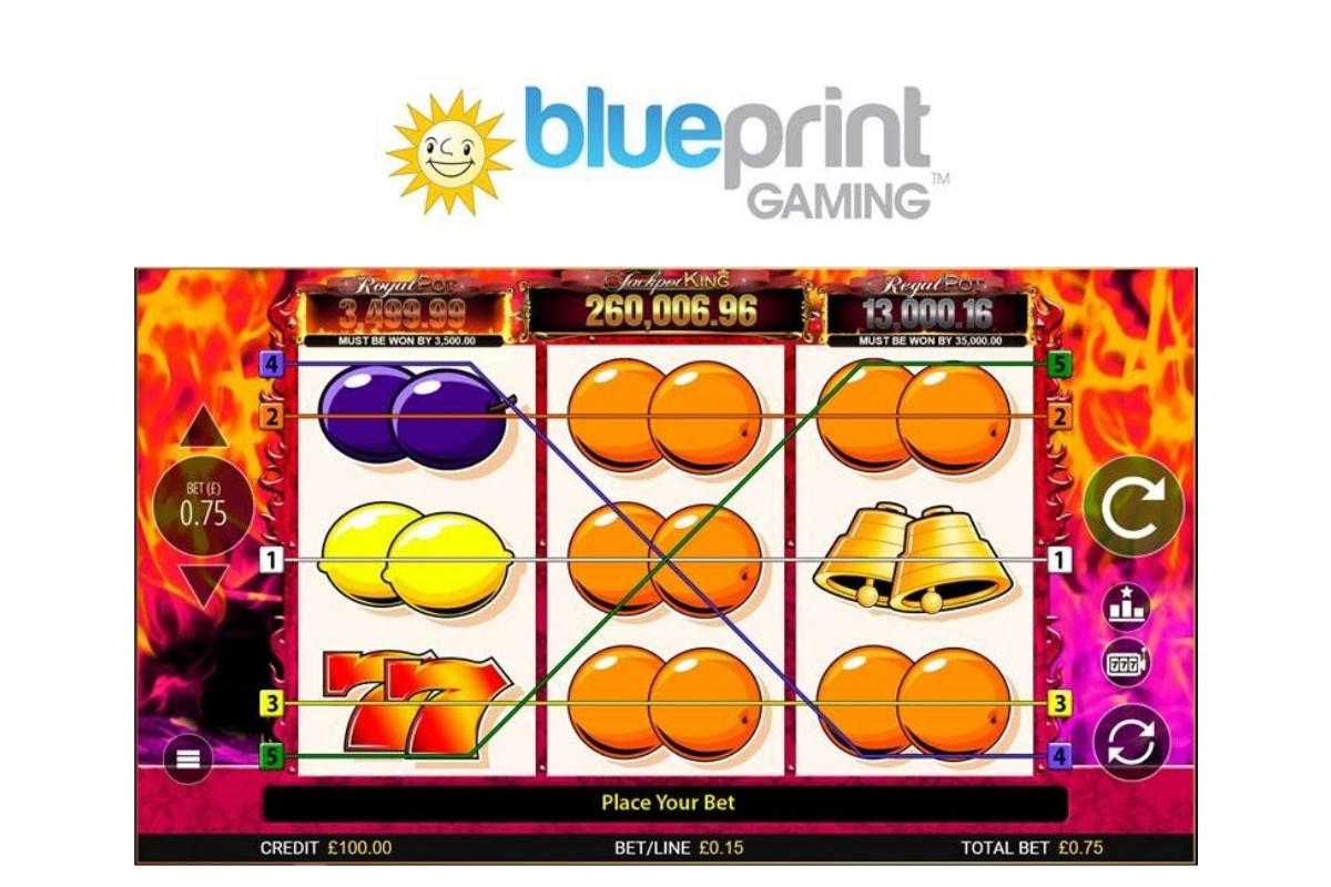 Blueprint makes flaming hot addition to Jackpot King with 7’s Deluxe release