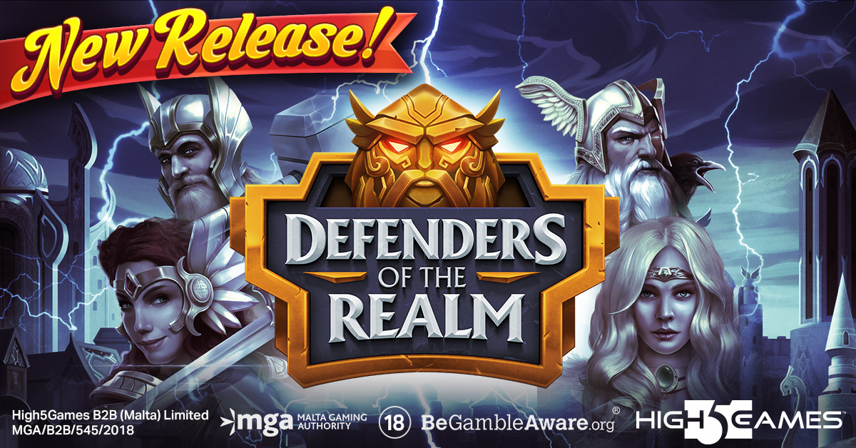 Team up with the Defenders of the Realm in High 5 Games’ New Release!
