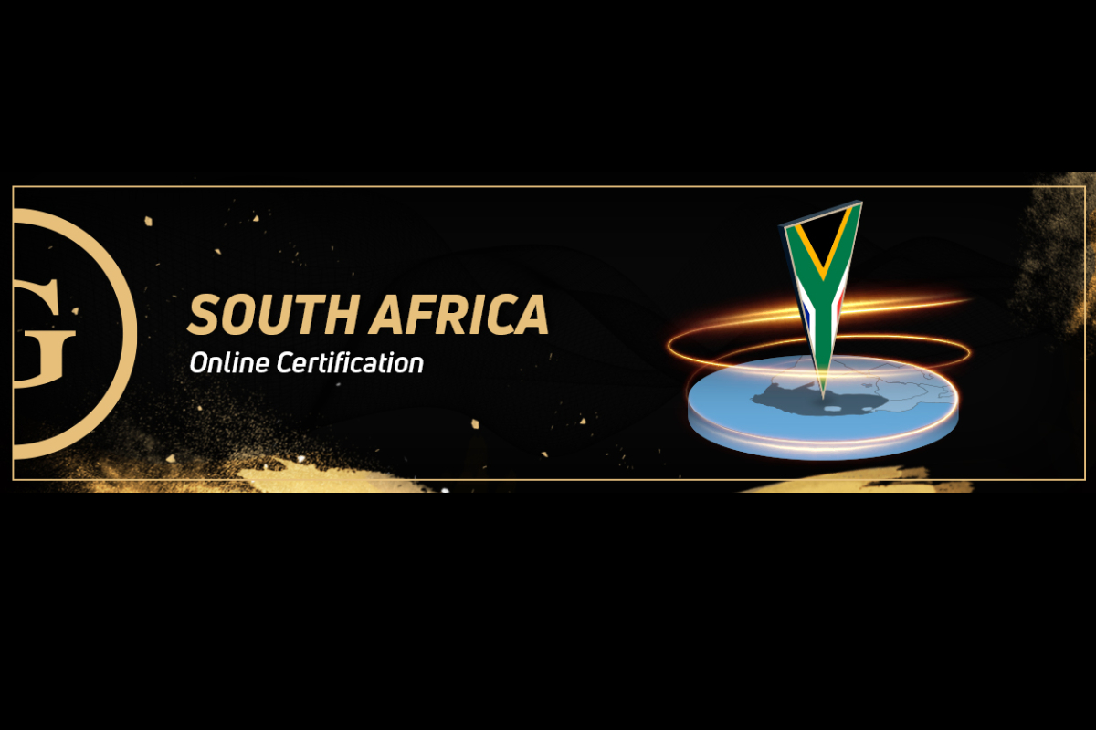 GoldenRace receives online certification in South Africa