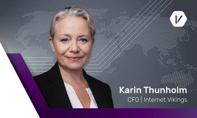 Karin Thunholm is appointed as a new CFO of Internet Vikings