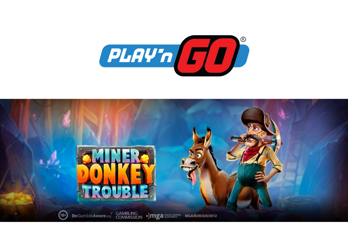 Play'n GO Release a Gem With Miner Donkey Trouble