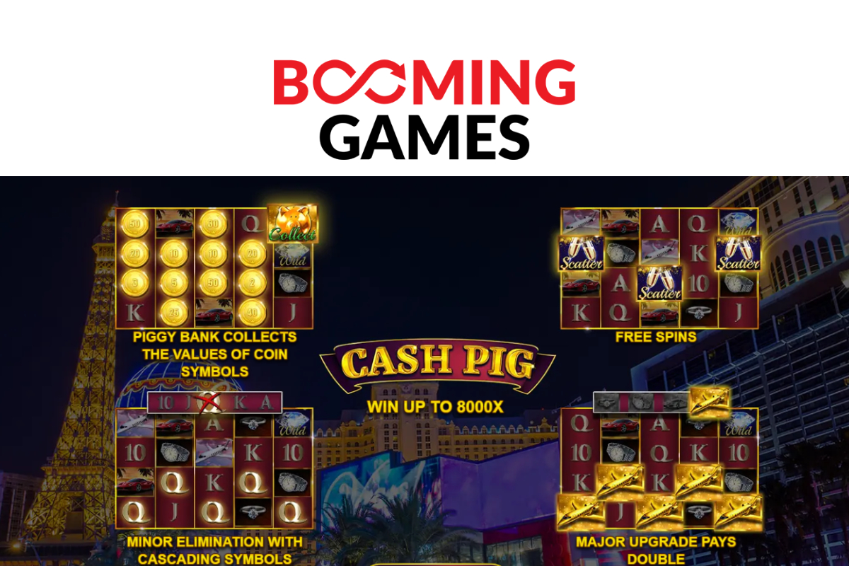 Cash Pig released by Booming Games
