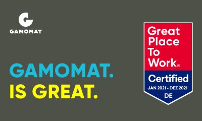 GAMOMAT is awarded Great Place To Work certification