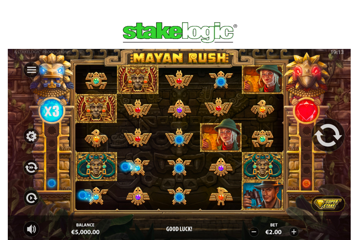 Feel the big win anticipation build with Mayan Rush™