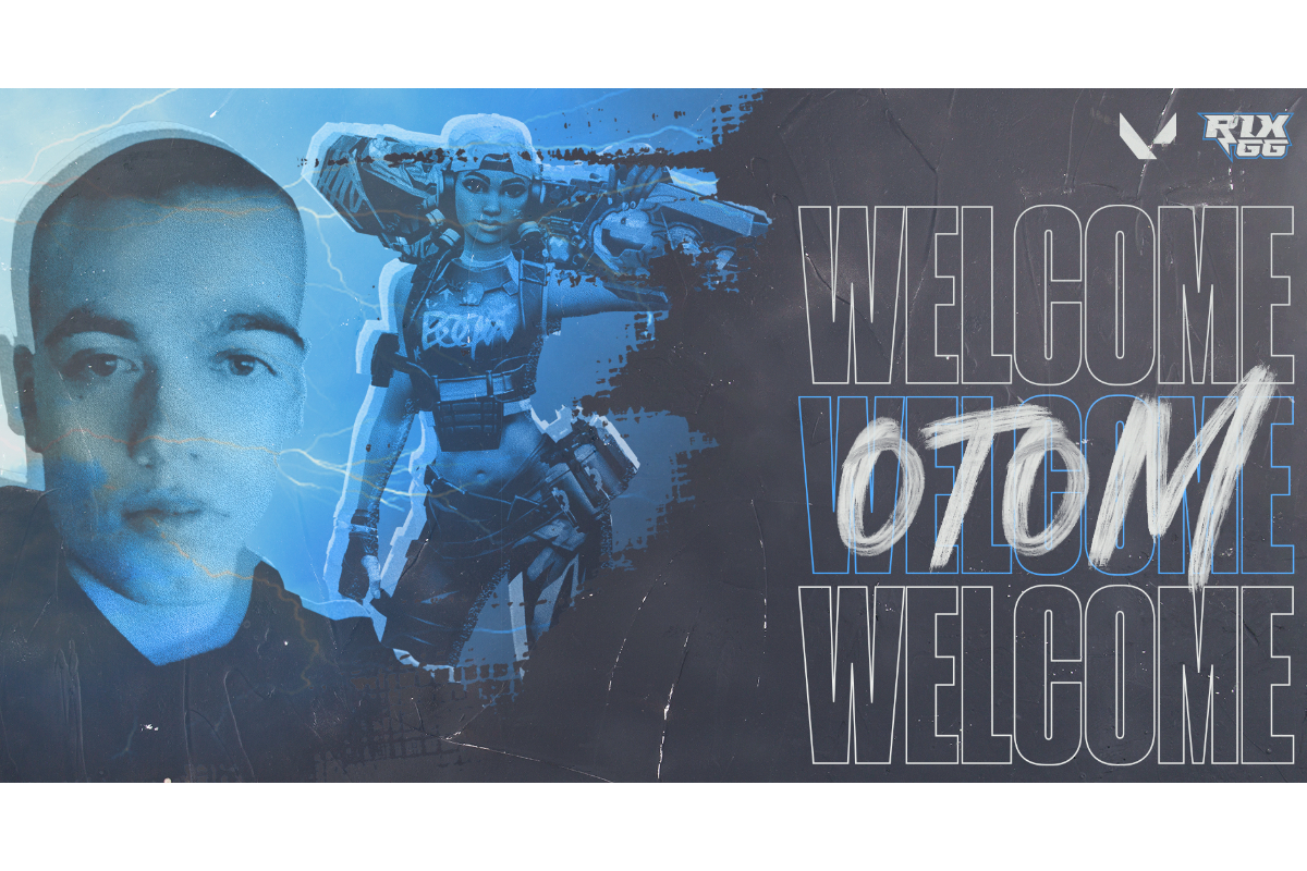 Rix.GG welcomes Tom "otom" Hart to VALORANT roster