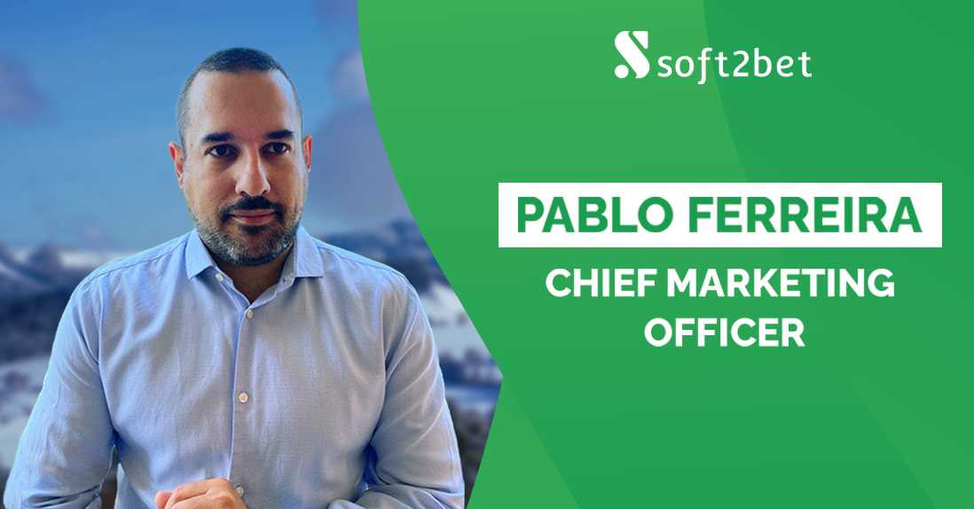 Soft2Bet names Pablo Ferreira as Chief Marketing Officer