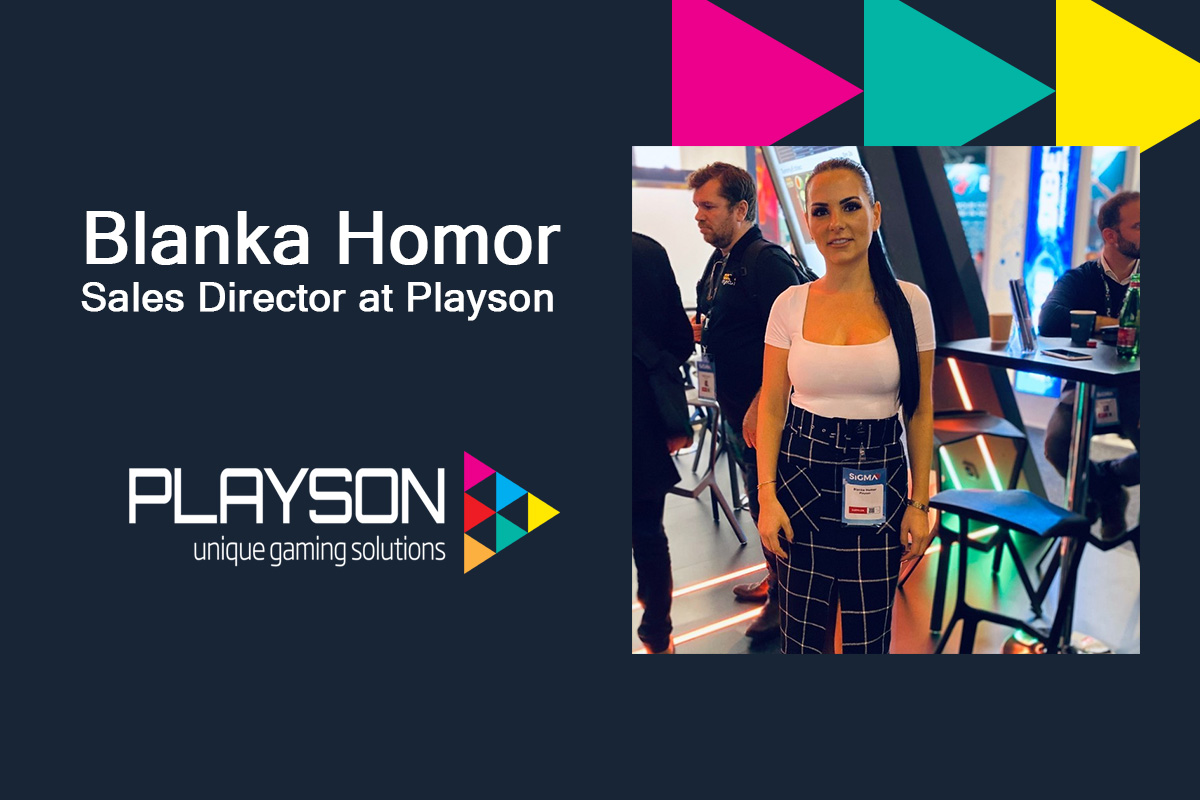 Exclusive Interview with Blanka Homor, Sales Director at Playson