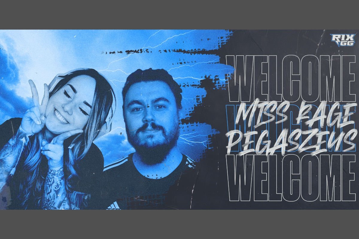 Rix.GG welcomes MissRage and Pegsazeus as its first influential content creators!