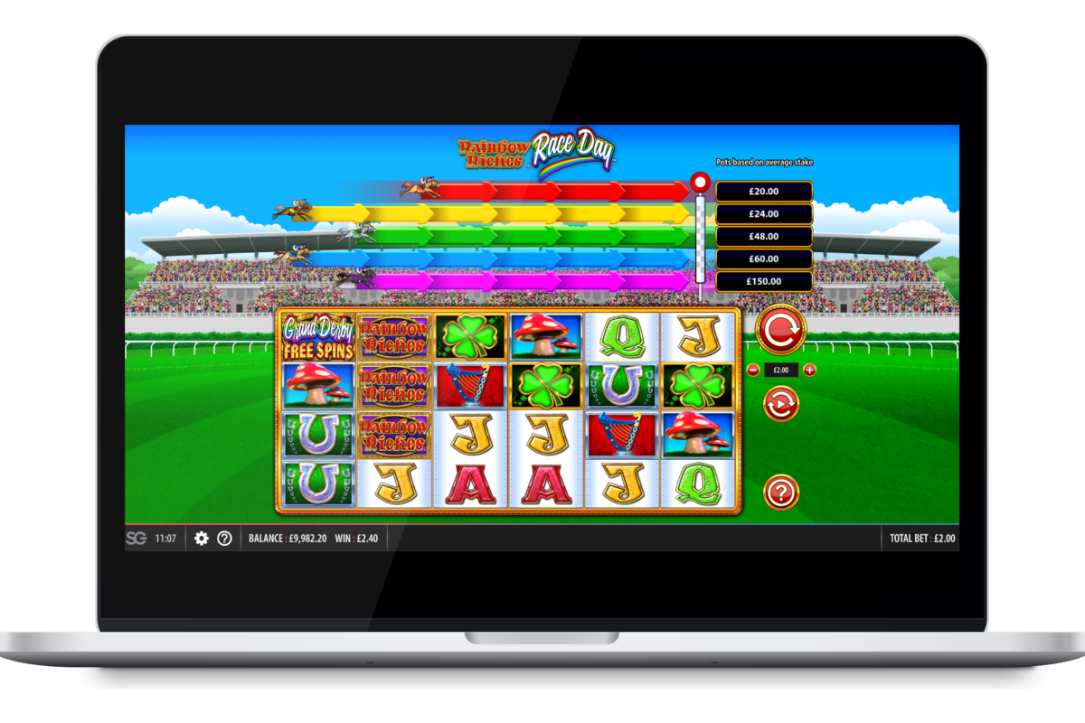 Scientific Games Off To The Races With Its New Release Rainbow Riches™ Race Day™