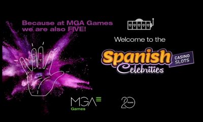"At MGA Games we are also 5", campaign launch for the new Spanish Celebrities Casino Slots series
