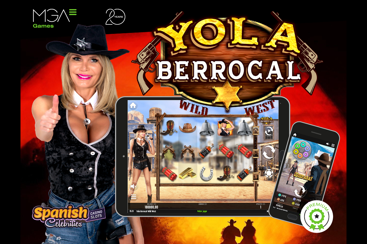 Yola Berrocal Wild West, the latest in the MGA Games casino slot game series, is now available for the international market