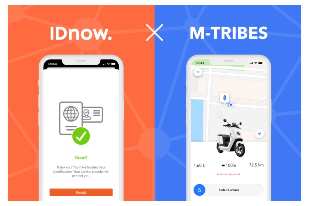 IDnow and M-TRIBES offer mobility solutions with AI-based digital identification