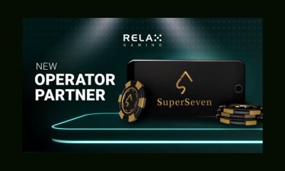 Relax Gaming signs with SuperSeven