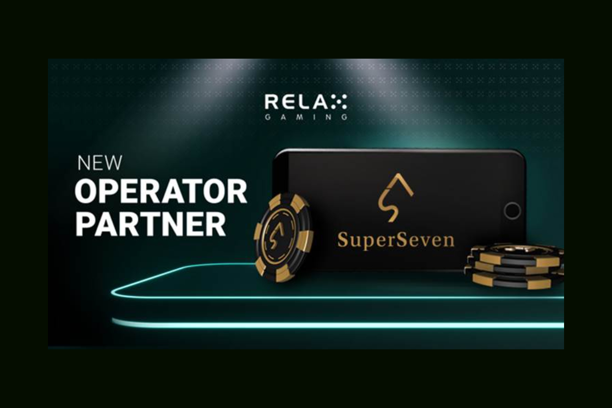 Relax Gaming signs with SuperSeven