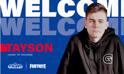 GUILD ESPORTS SIGNS 1# RANKED EU FORTNITE PLAYER - TAYSON