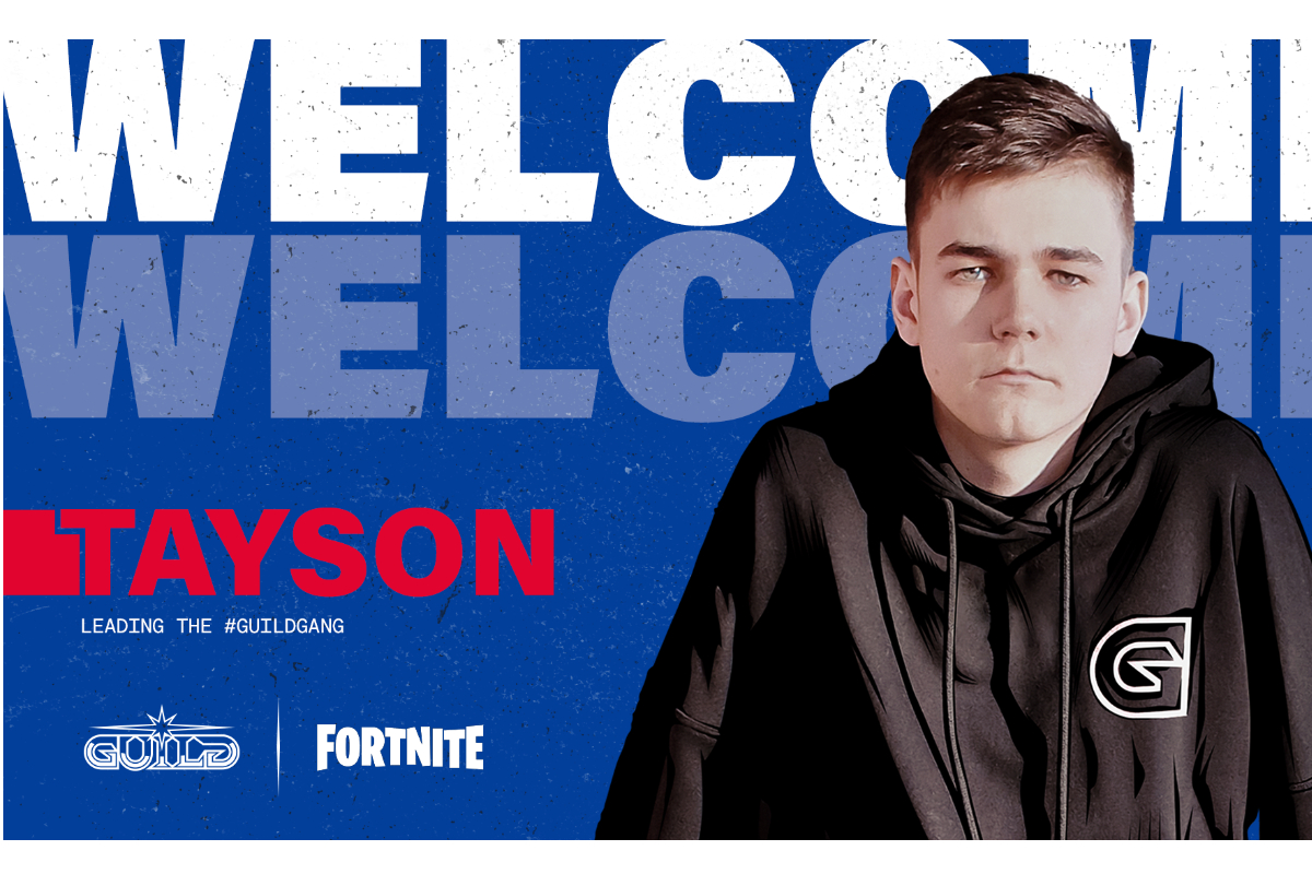 GUILD ESPORTS SIGNS 1# RANKED EU FORTNITE PLAYER - TAYSON