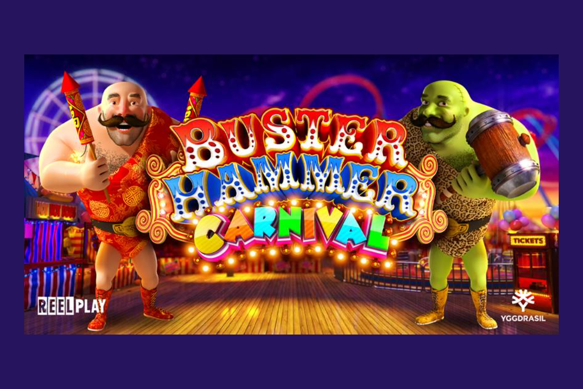 Yggdrasil and ReelPlay bring the party to town with Buster Hammer Carnival