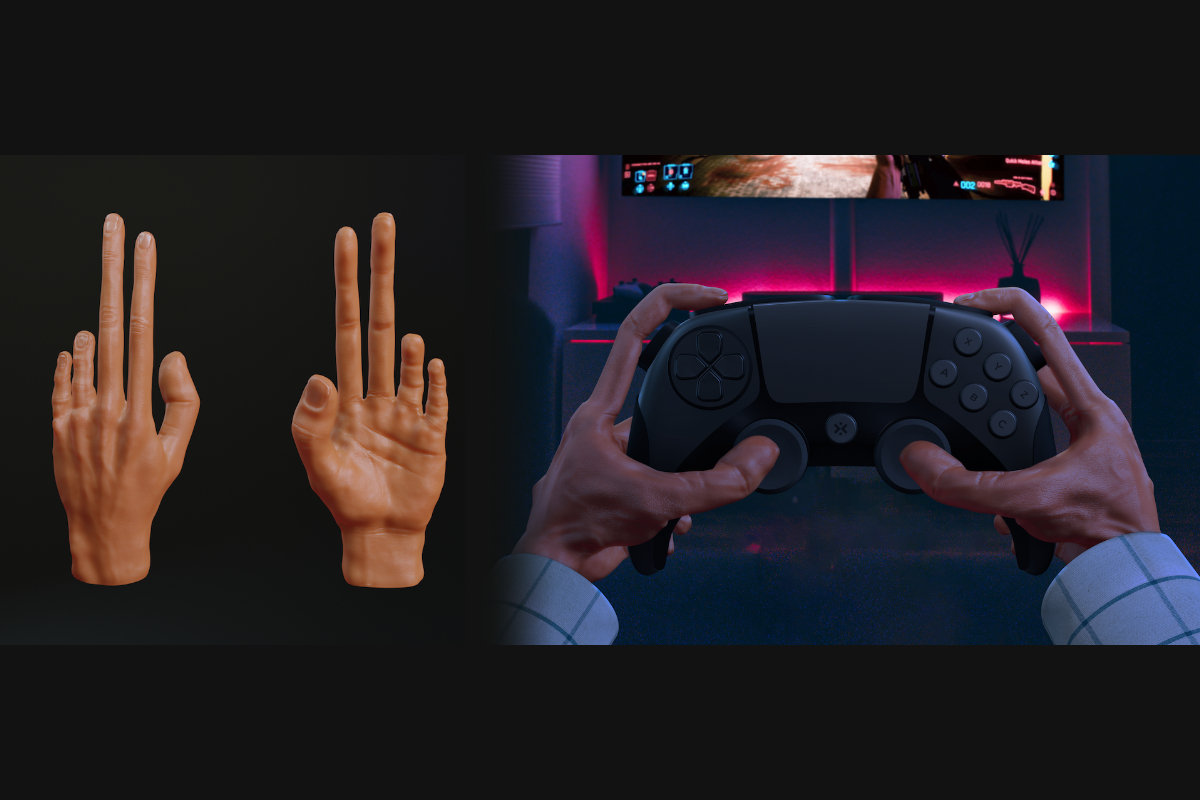 Experts Reveal Shocking Image of What our Hands Could Look Like if They Evolved for Gaming