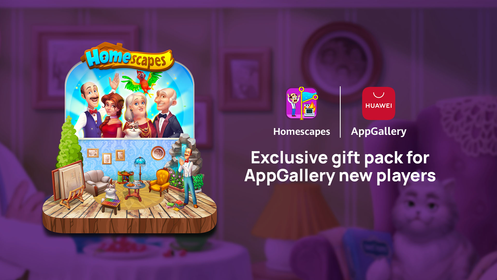 Playrix Launches Heartwarming Puzzle Game Homescapes on AppGallery