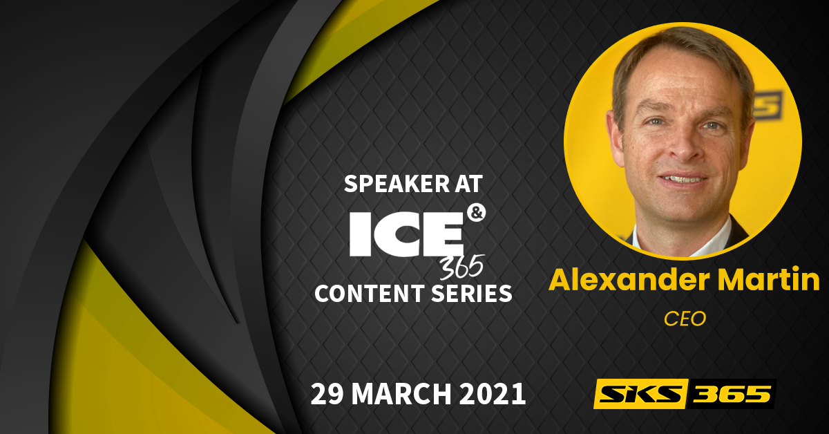 ALEXANDER MARTIN (CEO SKS365) AT ICE 365