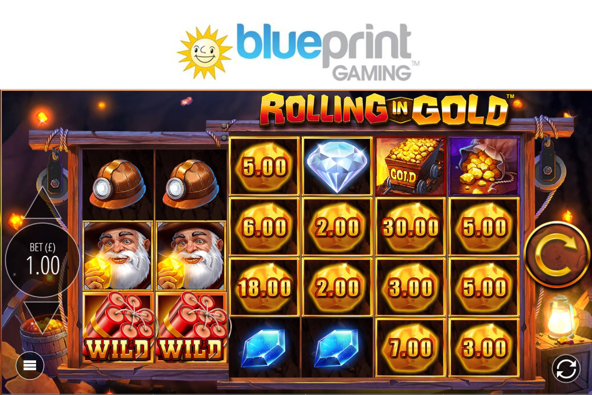 Golden nuggets to be found in Blueprint’s new adventure Rolling in Gold