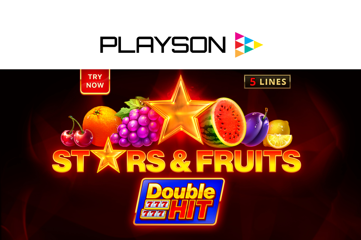 Playson changes the game with Stars and Fruits: Double Hit