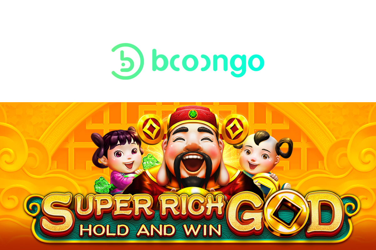 Booongo unveils latest Hold and Win title Super Rich God