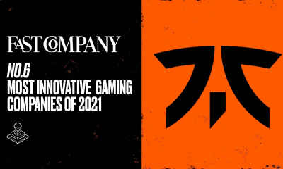 Fast Company ranks Fnatic in the most innovative gaming firms