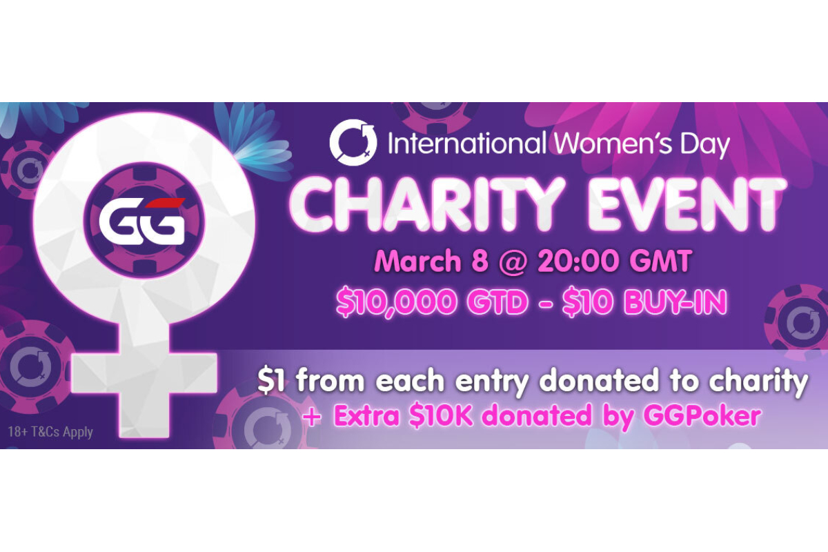 GGPoker Community To Raise Money For Women’s Charities On March 8