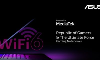 MediaTek Wi-Fi 6 Chipset Powers ASUS Gaming Notebooks