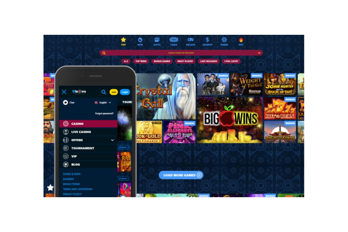 Meet the new online casino created by 1Click Games – Winown.com