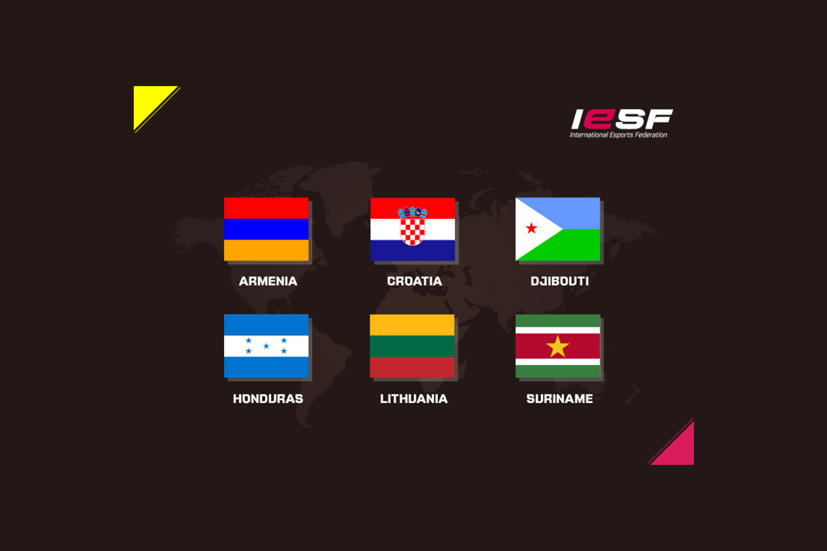 Six New Nations Join International Esports Federation