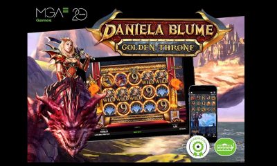 MGA Games marks a new milestone with their new casino slot game Daniela Blume Golden Throne