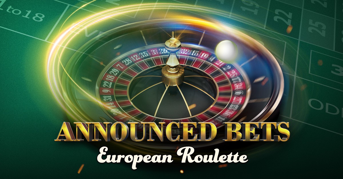 EUROPEAN ROULETTE. ANNOUNCED BETS_new game by Tom Horn Gaming