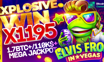 Elvis Frog Mega Jackpot: lucky player grabs $110K in BTC in BGaming´s hit slot